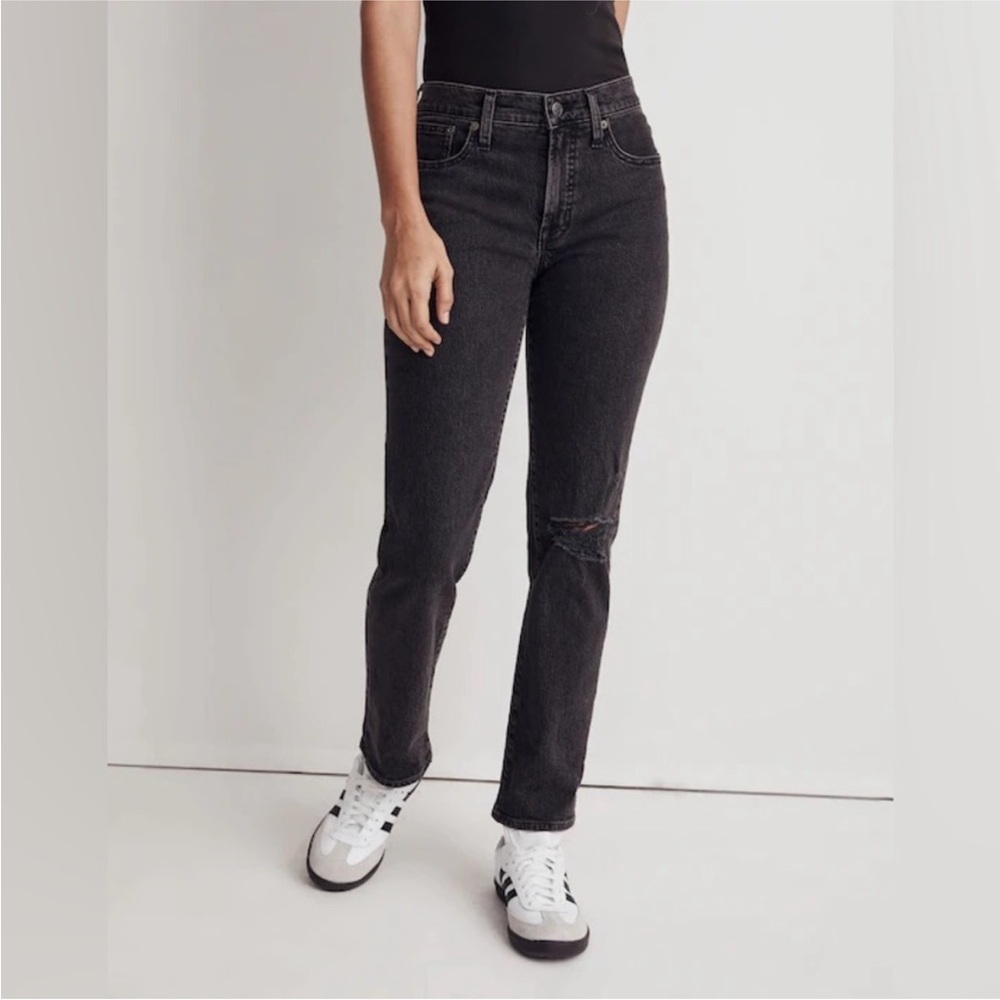 Madewell mid rise perfect vintage jean.